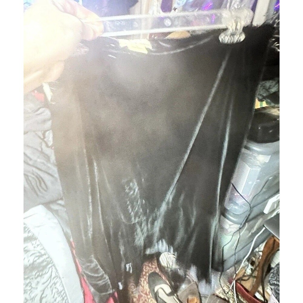 Velvet Skirt By Sensation & Company Satin Trim